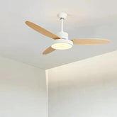 Oval Blade Modern Living Room Fan Light - Clowas
